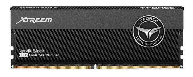 ▲ T-FORCE XTREEM DDR5 CARBON STYLE