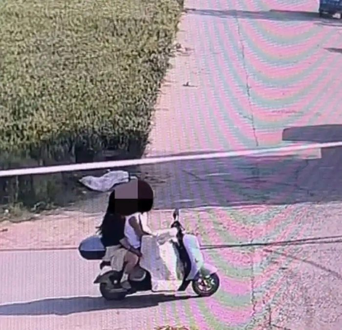 “锄头”被带走的监控画面