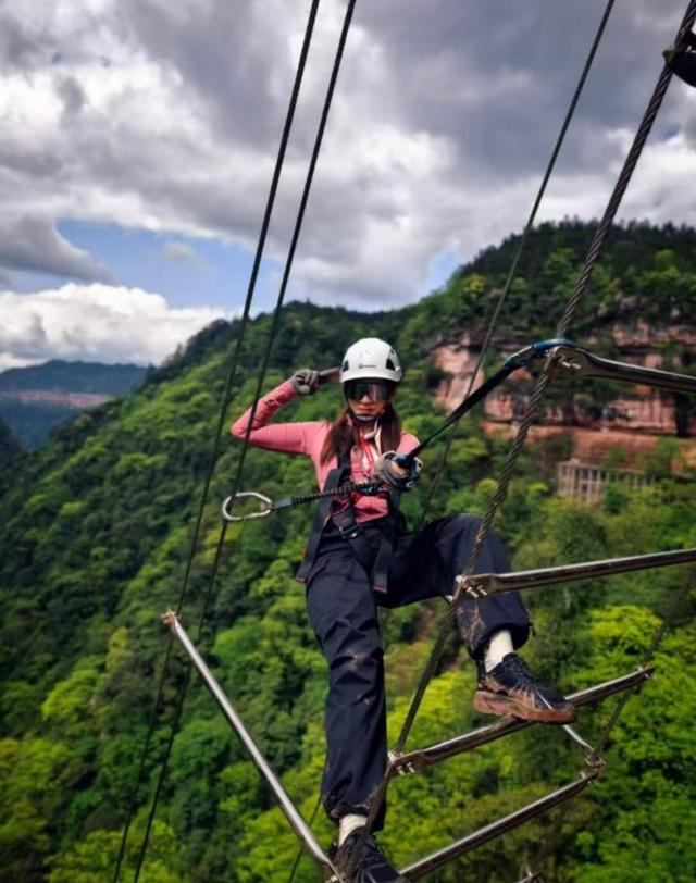 飞拉达。重庆市四面山文旅有限责任公司供图