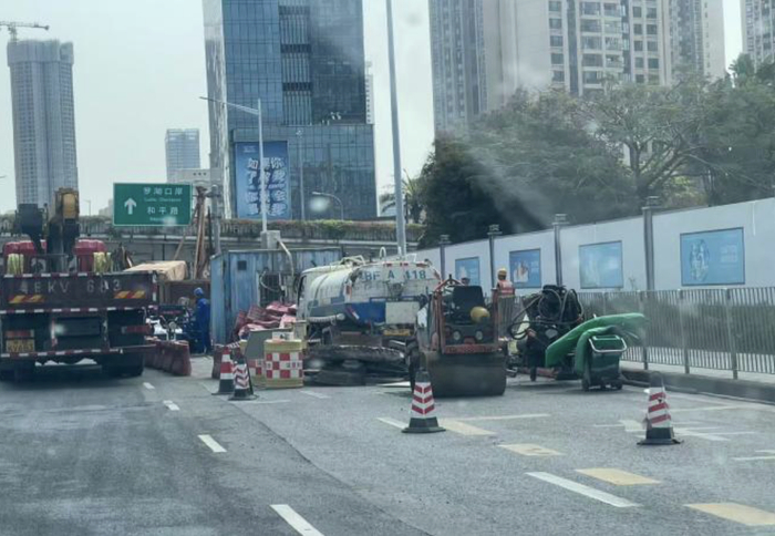 春风隧道工程滨河大道段