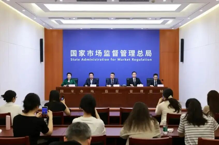 发布会现场。 