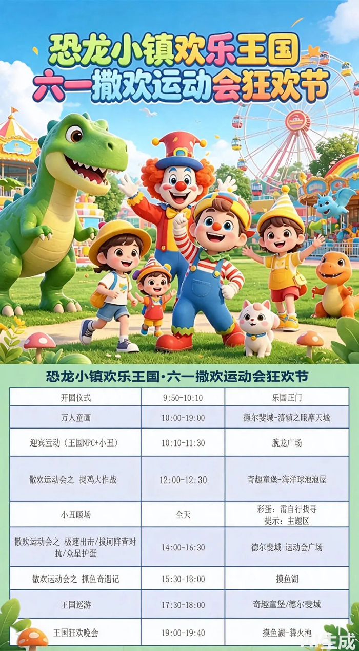 以上图源：侏罗纪恐龙小镇