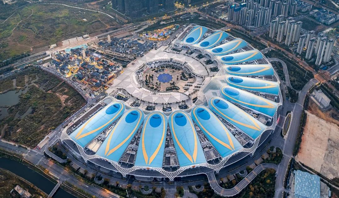 昆明滇池国际会展中心。图源昆明官渡发布