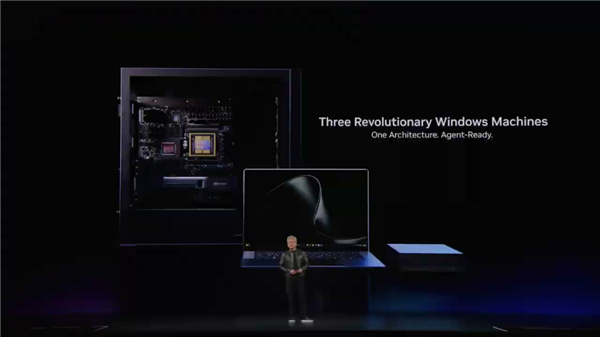 英伟达为 AI PC 时代规划了完整的产品阵容｜图片来源：英伟达 GTC 直播