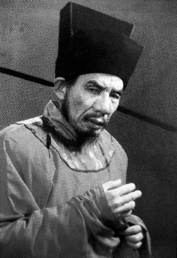 ▲魏宗万在98版电视剧《水浒传》中饰演“高俅”。
