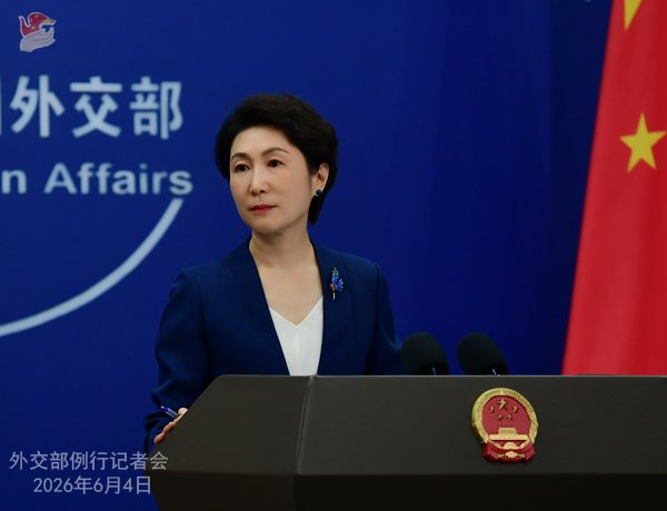 外交部发言人毛宁。薛伟 摄