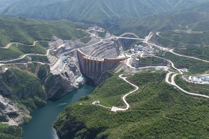 东庄水利枢纽（图源：陕西水务发展东庄水利公司）