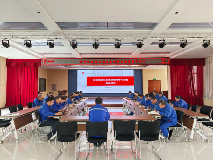 先进高分子材料产业链党委开展树立和践行正确政绩观学习教育。