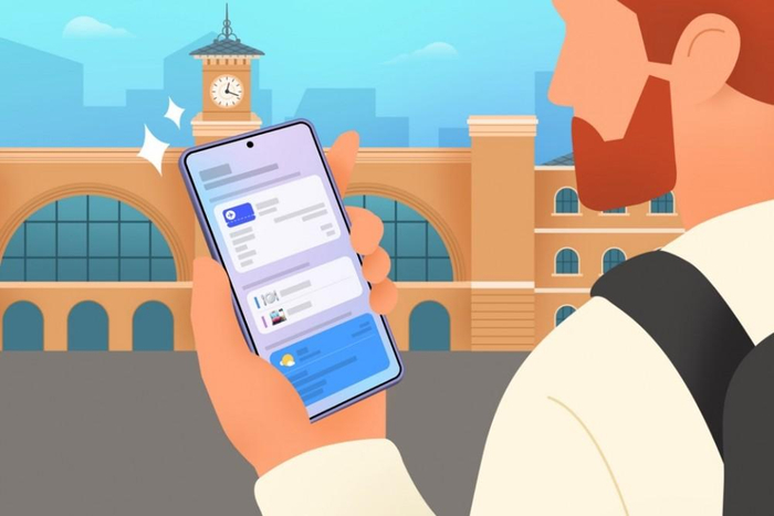 ▲ Samsung Care+的保障与服务，为Galaxy用户带来安心的出行体验。