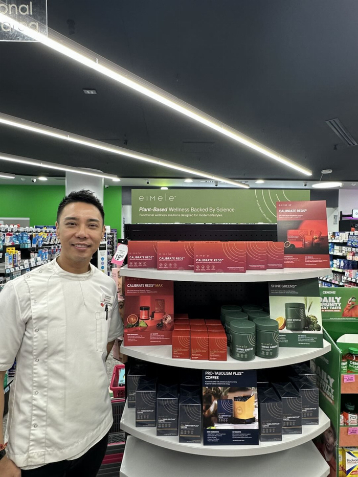 △Priceline Pharmacy的eimele亦餐品牌专柜