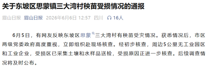 眉山日报截图