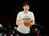 随行翻译：杨瀚森在挑战NBA的路上很刻苦 试训时6点多起床 1周6练