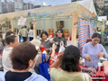 香港家乡市集风味纷呈 各国人士乐享中华美食