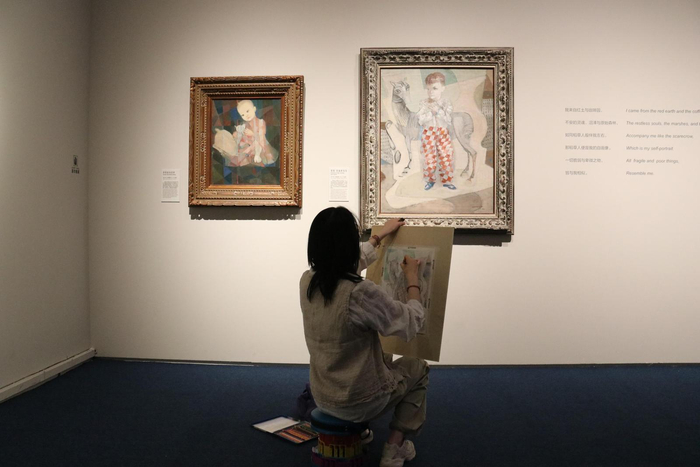 　　图为展览现场