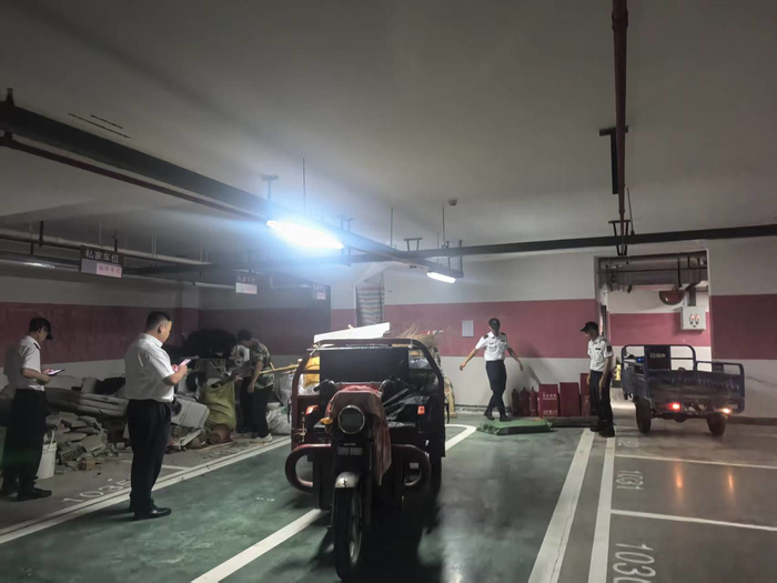 成都高新区·融创香璟台西苑整改现场