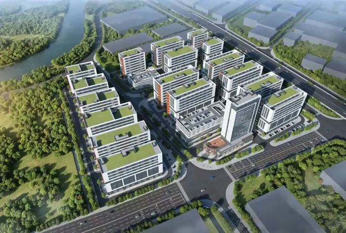 产业安置房项目效果图。