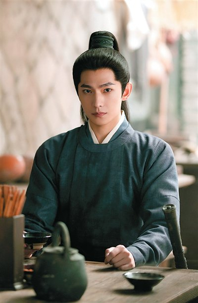 杨洋在电视剧《雨霖铃》中饰演展昭。出品方供图