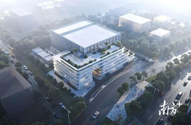 高端激光器芯片制造基地项目。禅城区招商局供图