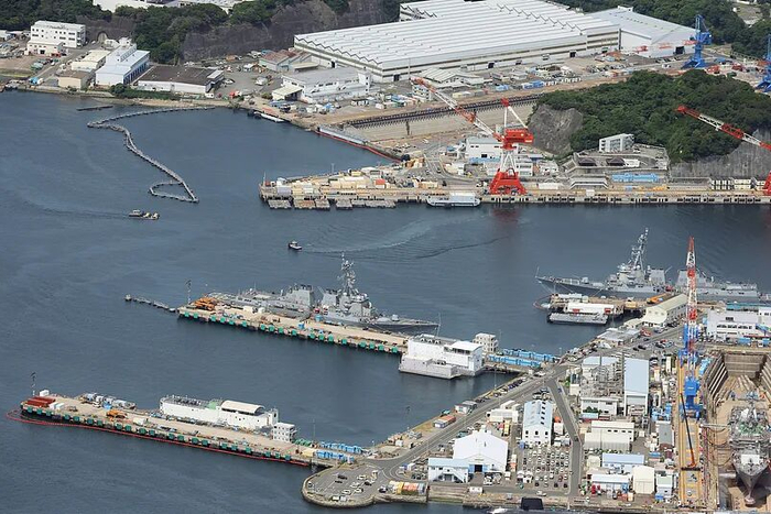 美国海军横须贺基地 资料图（视觉中国）