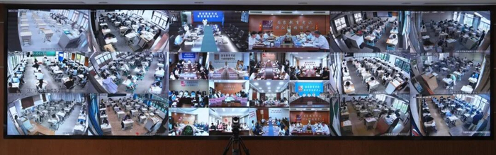 各级国家教育考试指挥中心实时巡查考点考场监控画面