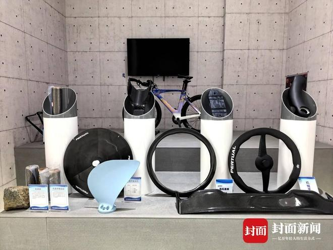 用玄武岩纤维制作的部分下游产品。曾业 摄