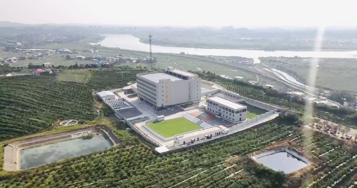 　　绵阳市三台县芦溪镇生猪产业园。受访者供图