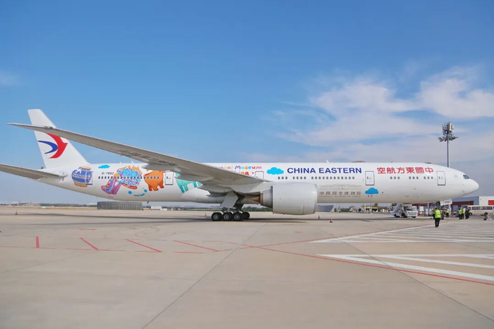 中国东方航空“国博号”主题航班 国家博物馆 供图