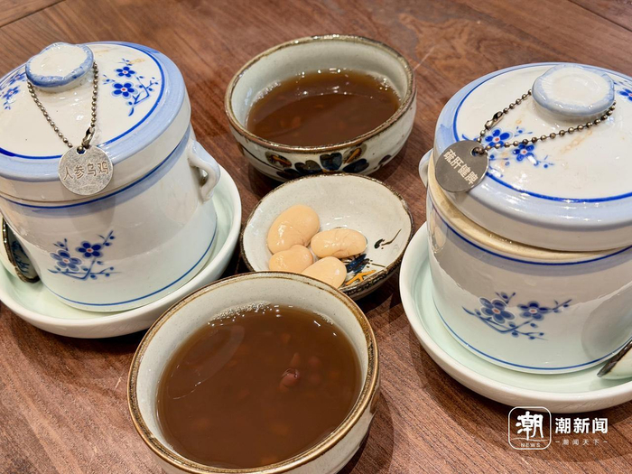 惠源堂的药膳汤。潮新闻记者 李稀 摄