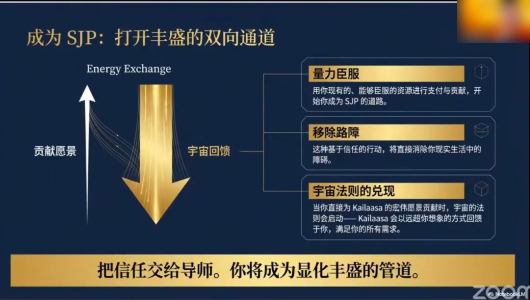 尼希亚南达信徒在zoom直播间教授如何成为SJP/受访者供图