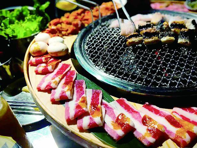 味道鲜美的烤肉。 资料图