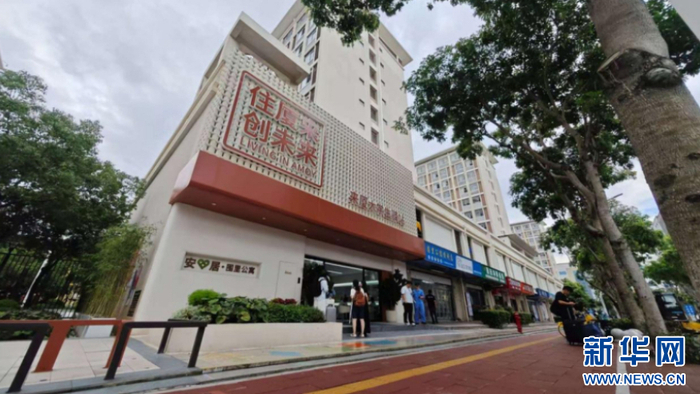 厦门市湖里区围里公寓外景。新华网 刘默涵 摄