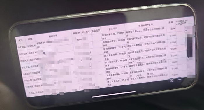 一份显示“助力金”发放相关内容的截图照片
