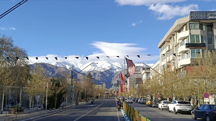 ●德黑兰城景。图源：受访者。