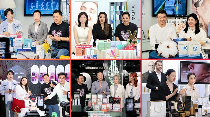 △5月18日,14小时VTN品牌溯源直播现场