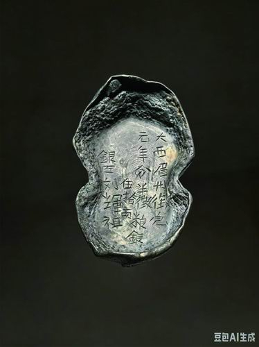 明末大西政权铸造的税银五十两。