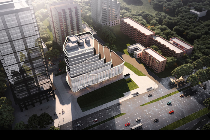 龙源宾馆改造后效果图。北京建工一建工程建设有限公司供图