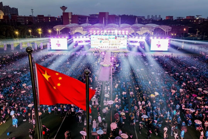 毕业典礼现场（央广网发 通讯员供图） 