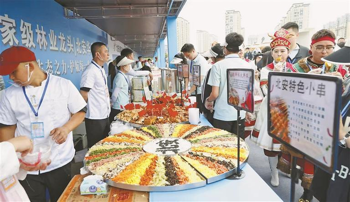     黑河特色美食出圈。
