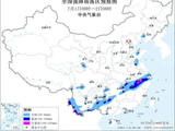 暴雨黄色预警：江西安徽浙江云南等地部分地区有大暴雨