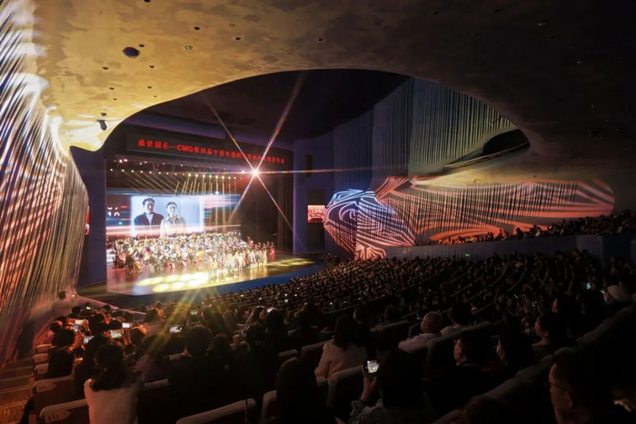 ▲CMG第四届中国电视剧年度盛典珠海音乐会暨盛典系列活动启动发布活动现场。梁冠贤/摄