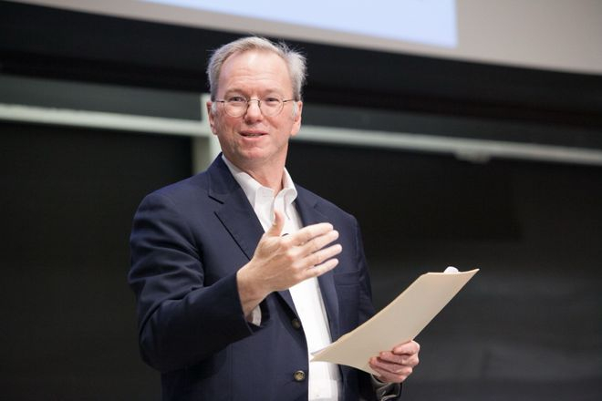 图丨Eric Schmidt（来源：MIT News）
