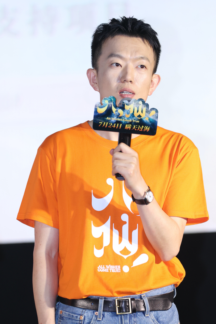 导演、编剧牟正洋分享幕后故事。图据电影方