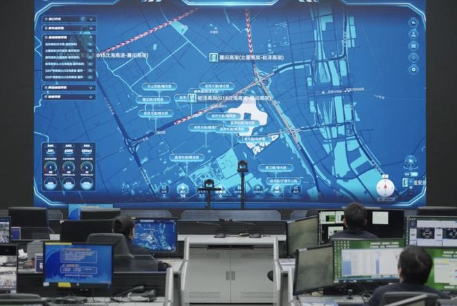 上海市公安局交管总队利用“交通治堵大模型”治理拥堵 图源：警民直通车上海
