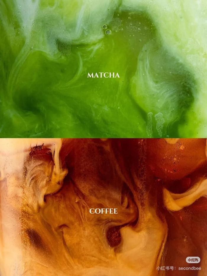 抹茶vs咖啡 