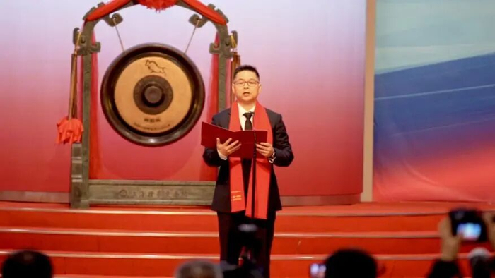 强一股份董事长周明，图片来源：中国证券网