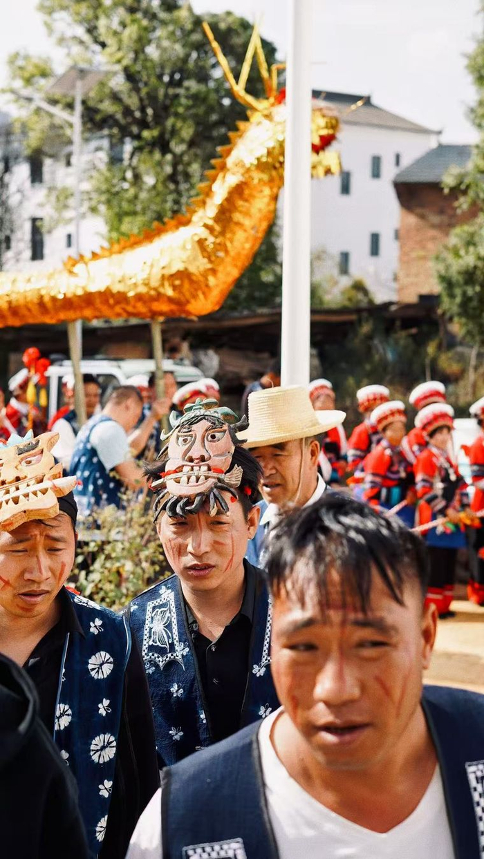阿诺村正在举办太平节 供图