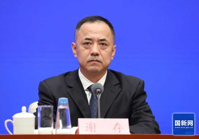 工信部新闻发言人、信息通信管理局局长谢存。图片源自国新网
