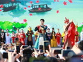 中戏毕业15年后，他在长春市动植物公园演NPC“二郎神”