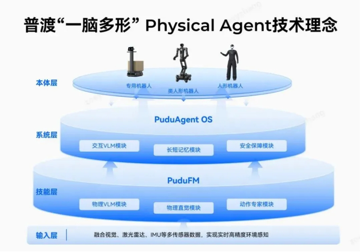 Physical Agent（物理智能体）=本体+系统+技能
