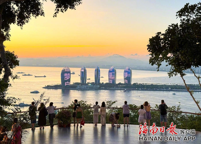 ​三亚鹿回头风景区。海南日报全媒体记者 王程龙 摄